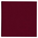 Skicák v deskach 21x21cm/80l 90g bordo