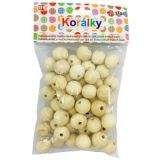 PK korálky dřevo 20mm 75ks PK510-22 PK korálky dřevo 20mm 75ks PK510-22