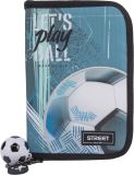 Penál 1 zip 2 klopy prázdný Football Penál 1 zip 2 klopy prázdný Football