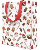 Vánoční papírová taška Anna Style TX1 254 střední ,balení 10 ks Vánoční papírová taška Anna Style TX1 254 střední ,balení 10 ks