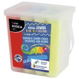 Chodníkové křídy - Neon 12 ks v kyblíku