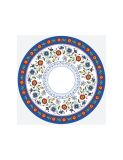 Papírový talíř velký - Žukowski Embroidery Folk