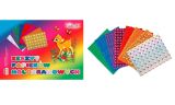 Barevné papíry B4/8 ks hologram 80g
