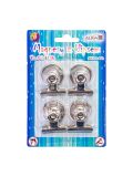 Magnety s klipem 4 ks na blistru