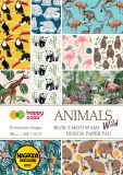 Blok A4 80g/m2 16 archů 32 motivů ANIMALS WILD
