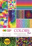 Blok A4 80g/m2 16 archů 29 motivů COLORS FUN Blok A4 80g/m2 16 archů 29 motivů COLORS FUN