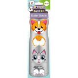 Samolepky WATER BOTTLE 83 x 286 mm - Obličeje