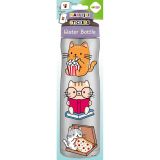 Samolepky WATER BOTTLE 83 x 286 mm - Kočky