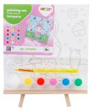 Plátno na malování YUMMY YUM s barvami