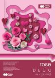Blok A4 170g/m2 20l 5 barev DECO ROSE Blok A4 170g/m2 20l 5 barev DECO ROSE
