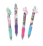 Gumovací pero Colorino Rainbow Unicorn s gumovým úchopem ,balení 36 ks