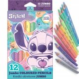Pastelky JUMBO TRIO 12ks Stitch
