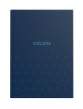 Záznamní kniha A4 96 listů 70 g čtvereček COLORS ,balení 5 ks