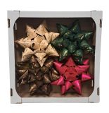 Vánoční rozeta JUMBO Xmas SET 4 ,balení 4 ks Vánoční rozeta JUMBO Xmas SET 4 ,balení 4 ks