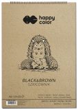 Blok skicovací A5 SP 80g/m2 50l black & brown