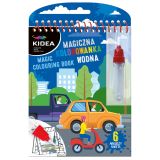 Magické vodní omalovánky s vodním perem - Dopravní prostředky