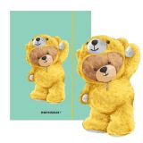Desky s gumou A4 Teddies a Medvídek v teplákovce Desky s gumou A4 Teddies a Medvídek v teplákovce