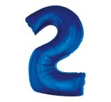 GD balónek fóliový 92cm 2 modrý