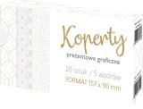 Barevná obálka KP01 /20/ vzor 814 ,balení 20 ks