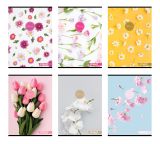 Sešit A5 54 listů Flowers nelinkovaný ,balení 10 ks