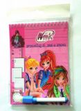 AKIM stíratelné listy A5 Winx Club AKIM stíratelné listy A5 Winx Club