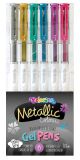 Colorino gelové pero 6ks metal
