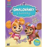 Omalovánky A4 s kamínky - Tlapková patrola Omalovánky A4 s kamínky - Tlapková patrola
