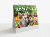 2027 kalendář stolní Optimum Kočky 316