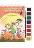 Omalovánky A5 s barvami - Pohádky