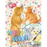 Omalovánky A4 vodové Štěňátka a koťátka