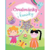 Omalovánky A4 s kamínky - Víly a Princezny Omalovánky A4 s kamínky - Víly a Princezny