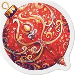 Papírový ubrousek Airlaid Decorative Bauble