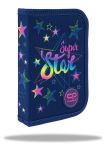 Penál 1 zip Clipper STARS - prázdný