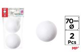 Polystyrénové koule 7 cm 2 ks
