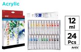Barvy akrylové 12 ml 24 barev Barvy akrylové 12 ml 24 barev