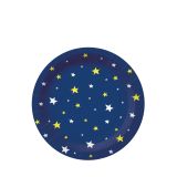 PAW talíř 18cm 10ks Starlight blue Eco