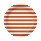 PAW talíř 23cm 10ks Stripes orange eco