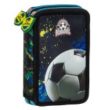 Penál 2 zipy vybavený - Fotbal Penál 2 zipy vybavený - Fotbal