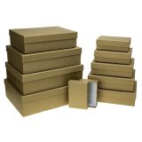 Dárkové krabice sada 10 ks 22001 zlaté