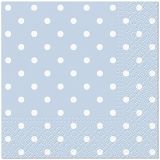 Ubrousky PAW Dekor C (20ks) Dots (light blue)