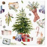 Ubrousky PAW Dekor C (20ks) Christmas at home
