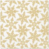 Ubrousky PAW Dekor C (20ks) Gold Winter