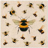 Ubrousky PAW Dekor C We Care (20ks) Dancing Bees