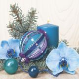 Ubrousky DAISY L (20ks) Turquoise Comp with Orchid