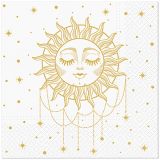 Ubrousky PAW Dekor L (20ks) Bohemian Sun