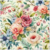 Ubrousky PAW Dekor L (20ks) Rustic Bloom