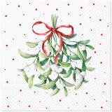 Ubrousky PAW Dekor L (20ks) Mistletoe Magic