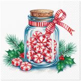 Ubrousky PAW Dekor L (20ks) Sweet Candy Jar