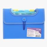 Složka A5 s 6 kapsami STRIGO modrá Složka A5 s 6 kapsami STRIGO modrá