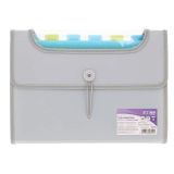 Složka A4 s 12 kapsami STRIGO šedá